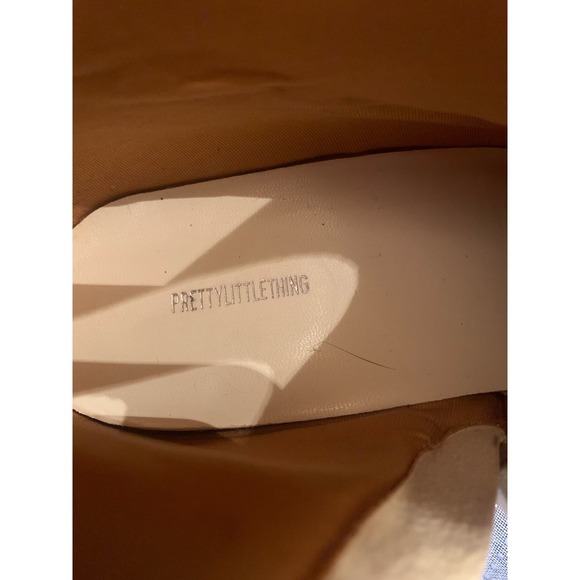 H Pretty Little Thing cowboy boots SZ 6 - Picture 7 of 11